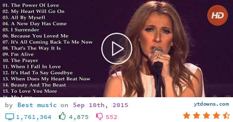Celine dion songs download free mp3